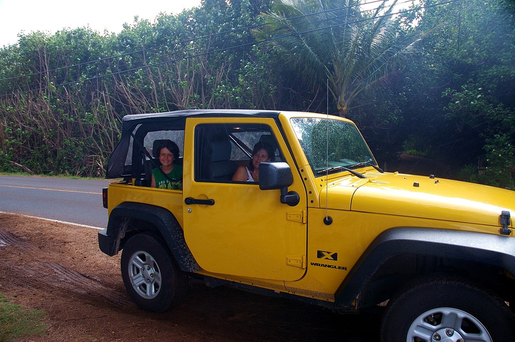Kauai rental cars jeep